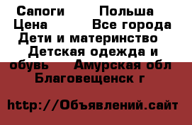 Сапоги Demar Польша  › Цена ­ 550 - Все города Дети и материнство » Детская одежда и обувь   . Амурская обл.,Благовещенск г.